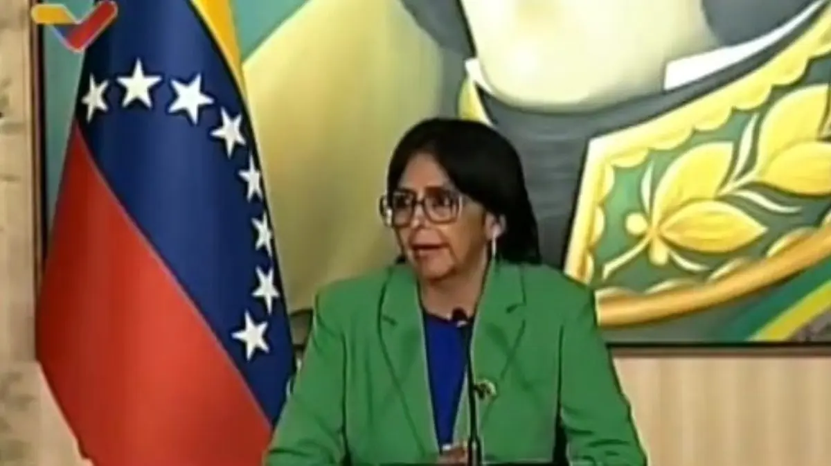 «ACUERDO DE BARBADOS forma parte de la política de chantaje y extorsión» de EE.UU. contra Venezuela: Delcy Rodríguez (Videos)