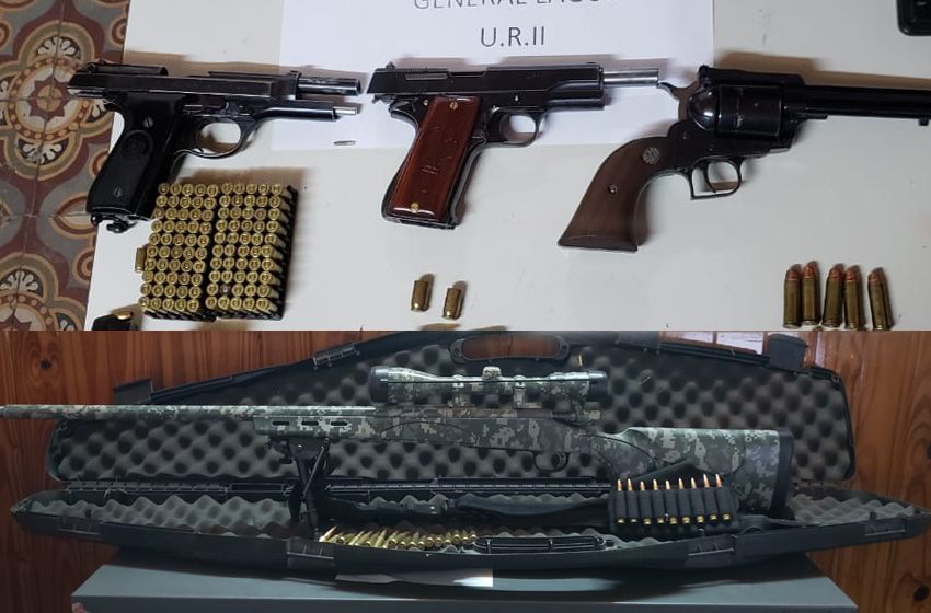 Detuvieron a un militar que disparaba con armas de guerra al borde de la autopista