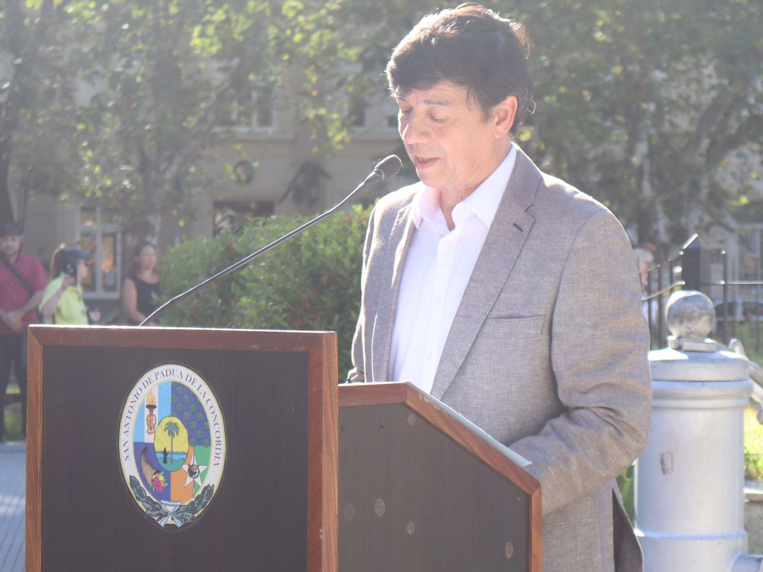 Dr. Diego García 
Vicepresidente de Asociación Cultural Sanmartiniana Concordia