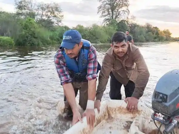 El Gobierno provincial asiste a familias de 
Laguna Yema afectadas por las inundaciones