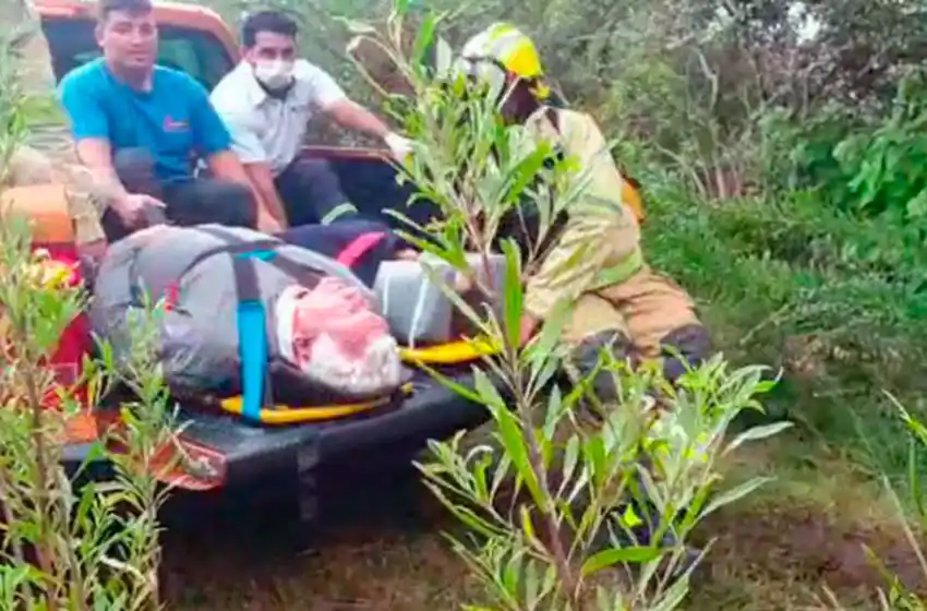 Una pareja de jubilados marplatenses cayó de una aerosilla en Córdoba