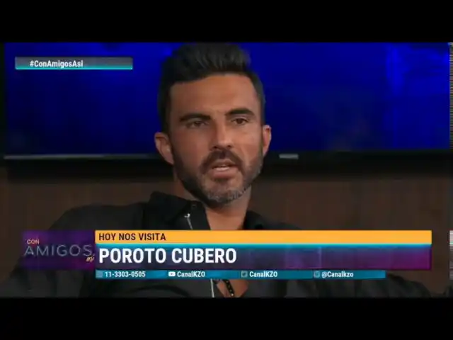 Poroto Cubero: “Soy de encarar mujeres por Instagram”