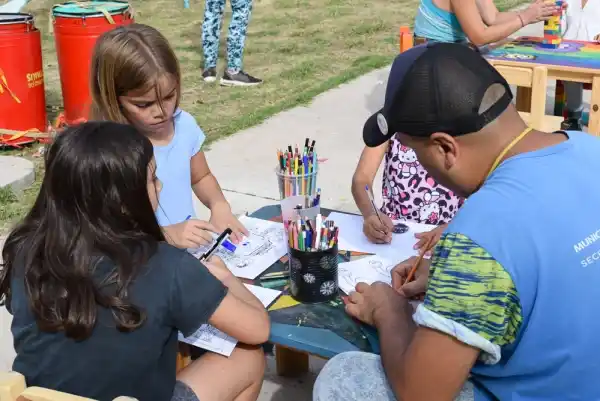 Encuentro comunitario en el Algarrobo: hubo propuestas deportivas y recreativas para todas las edades