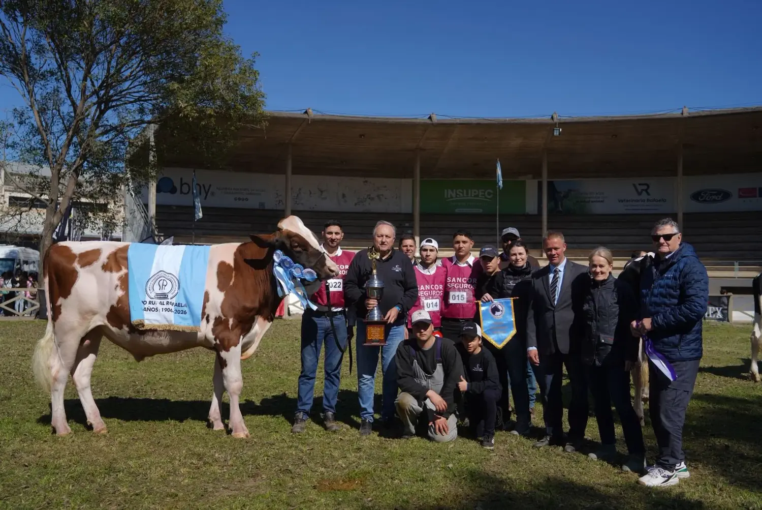 “El Colo” se consagró Gran Campeón Macho Holando Argentino en la ExpoRural de Rafaela