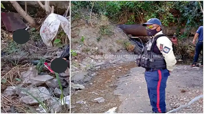 ¡HORROR EN CARICUAO! Lo descuartizaron y botaron los restos al monte