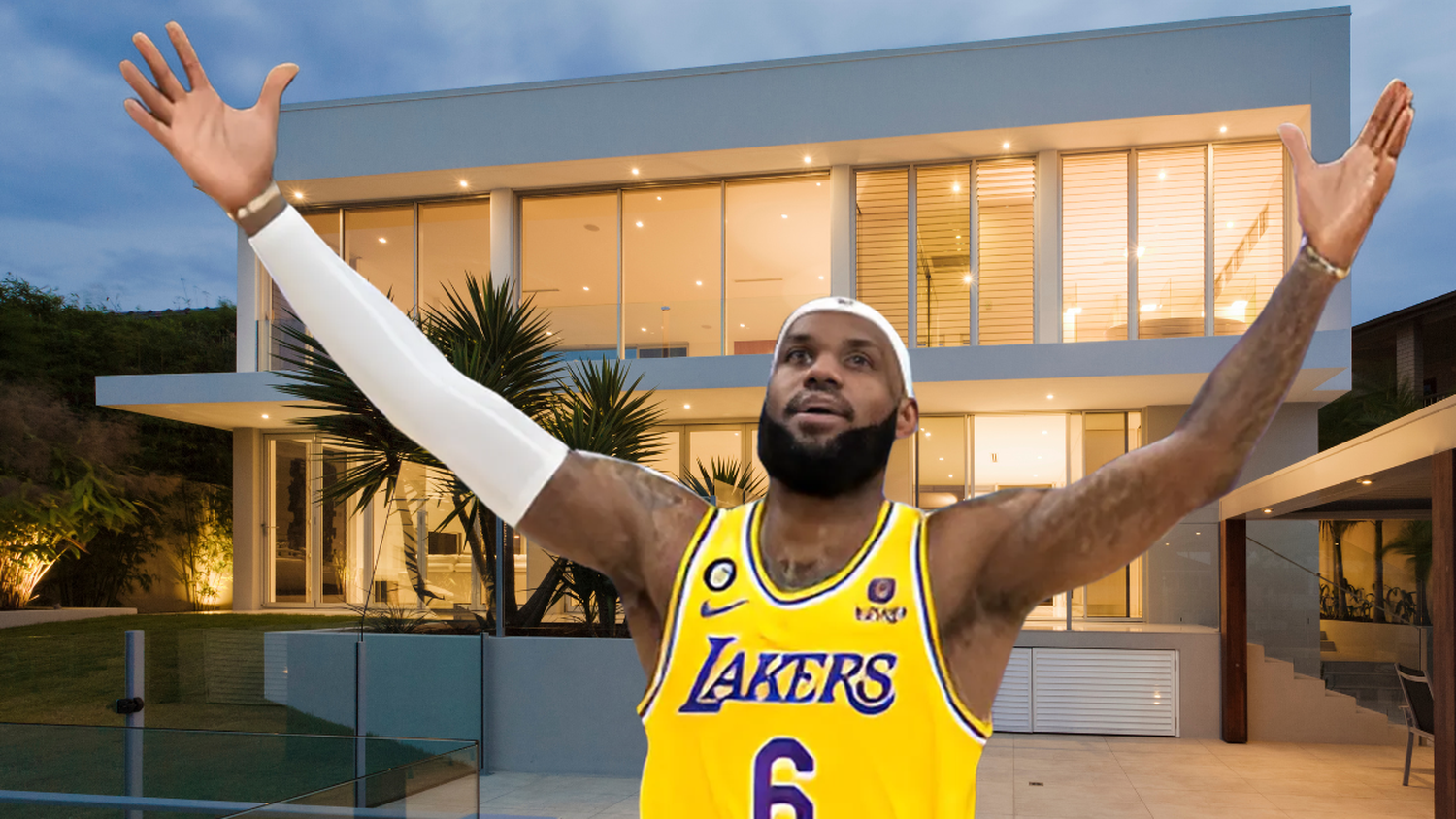 Así es por dentro la mansión de LeBron James valuada en $52 millones en Hollywood Hills