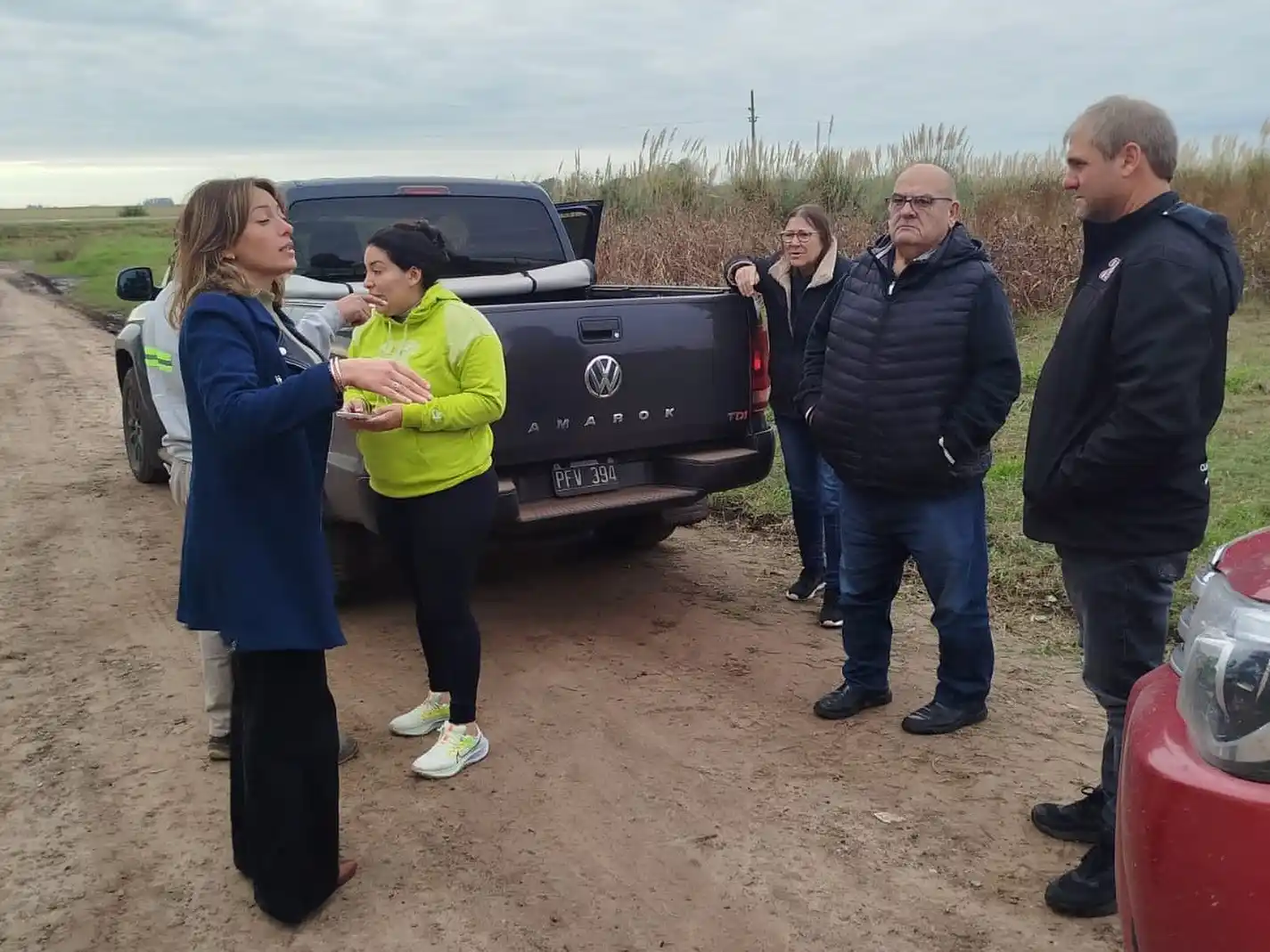 “Nos reunimos con ellos (productores), analizamos el panorama, lo conversamos y lo pusimos en marcha", sostuvo Gallisso. Foto: Gentileza.