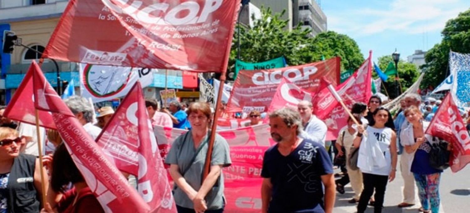 Médicos bonaerenses de Cicop realizan paro por 72 horas esta semana