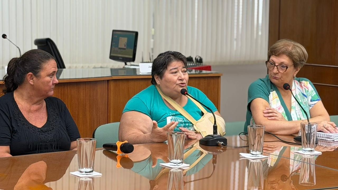 Ramona Ramallo en el consejo.