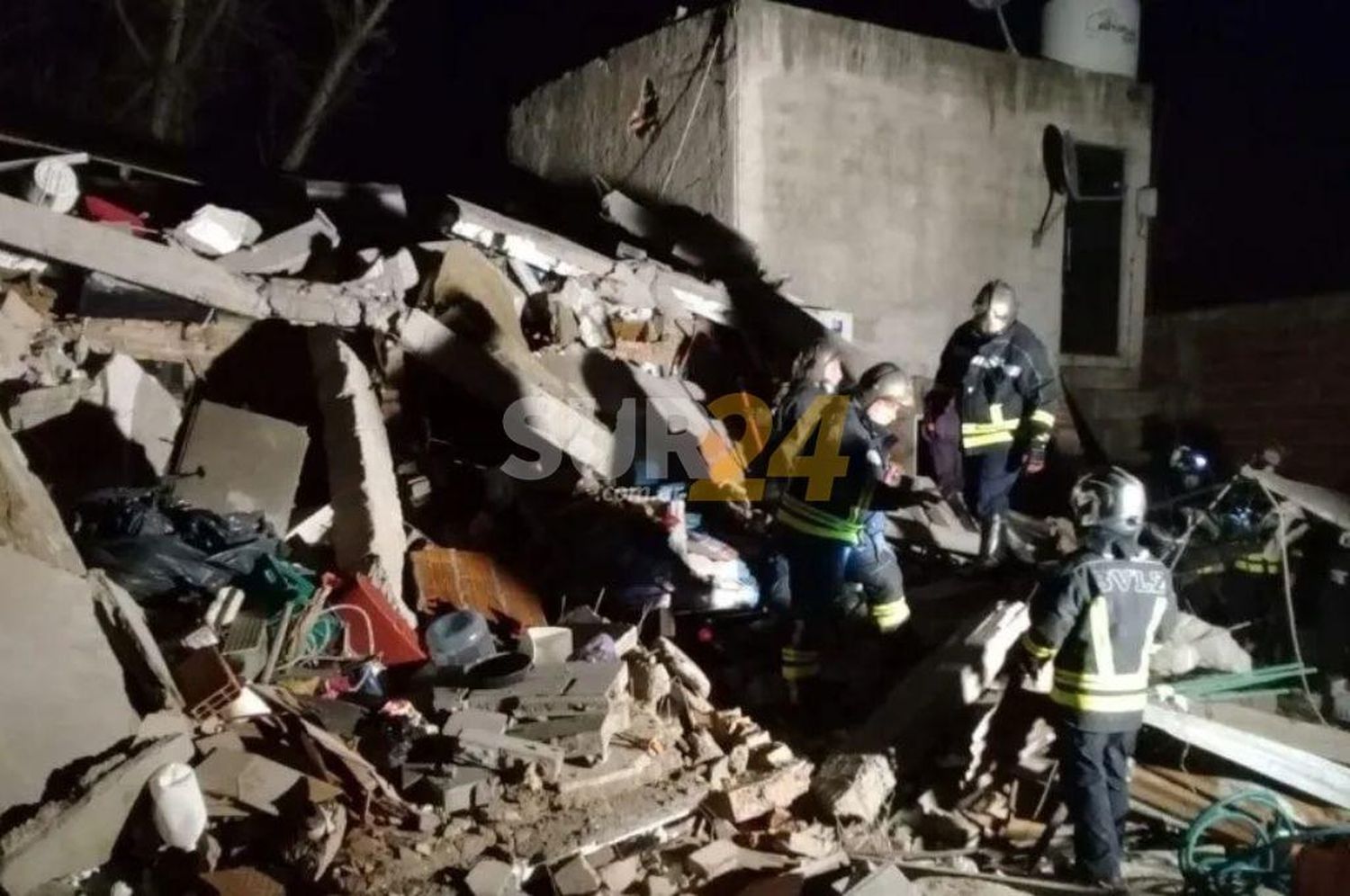Dos mujeres muertas tras el derrumbe de su vivienda