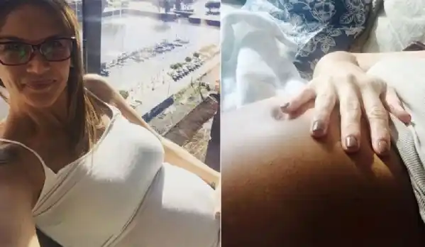 Embarazada, Amalia Granata atraviesa el momento más difícil 