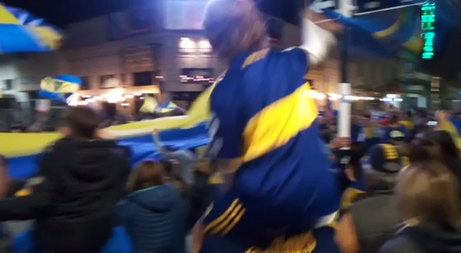 Boca festeja