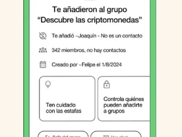 WhatsApp refuerza el control sobre los grupos: la función que todos deberían revisar