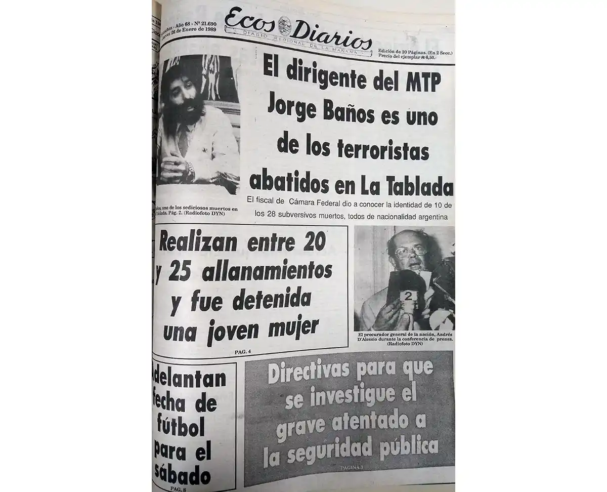 Jueves 26 de enero de 1989