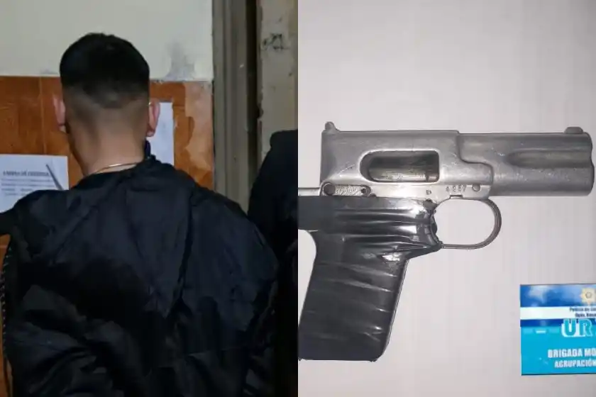 Detuvieron a un joven armado en el macrocentro de Rosario