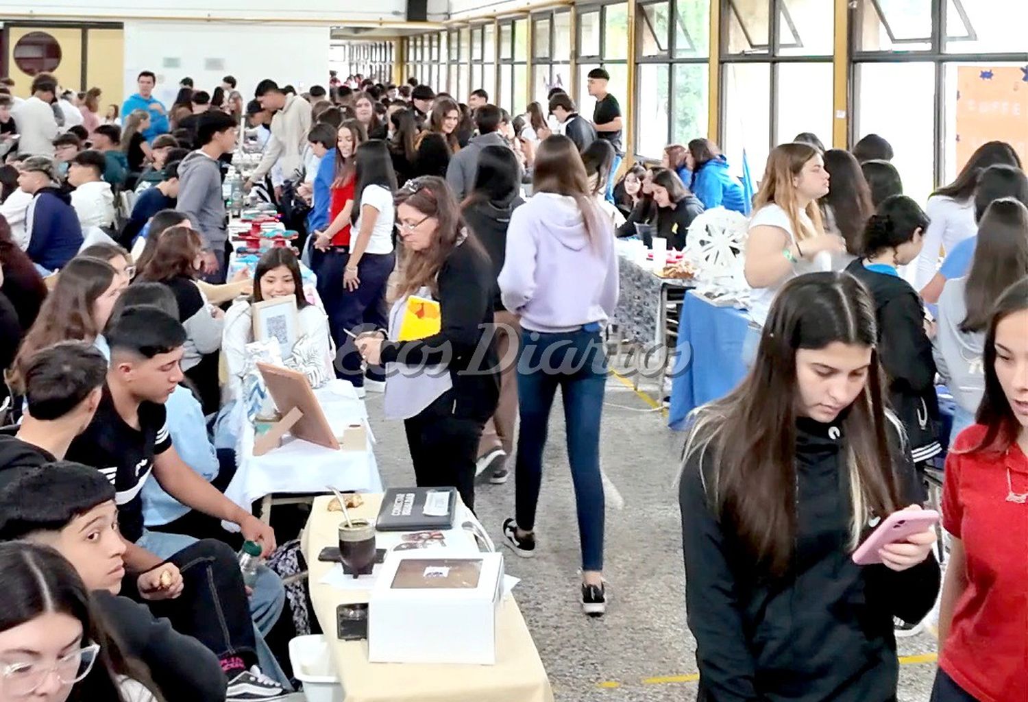 Participaron alumnos de distintas escuelas en la sede de la EES Nº 7