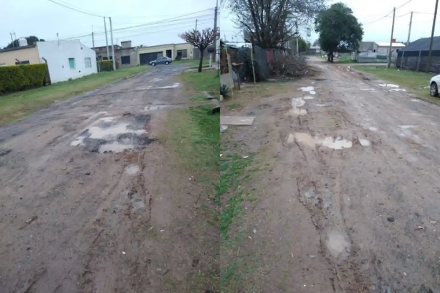 “Está intransitable”, se quejaron desde “atrás de la cancha de Mitre”