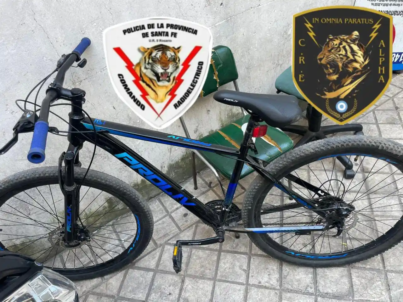 Detuvieron en zona oeste a un hombre que se robó una bicicleta