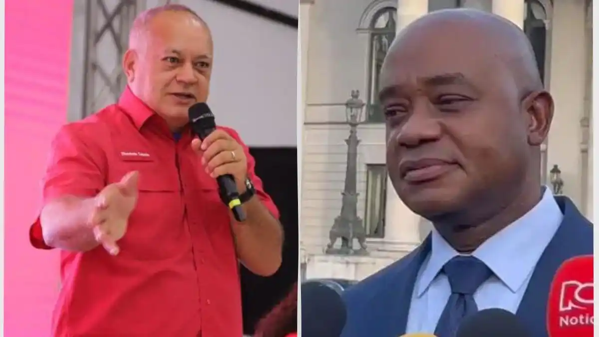 Diosdado arremete contra canciller de Colombia: «ese señor CREE QUE PUEDE VENIR a meter las narices aquí en Venezuela»