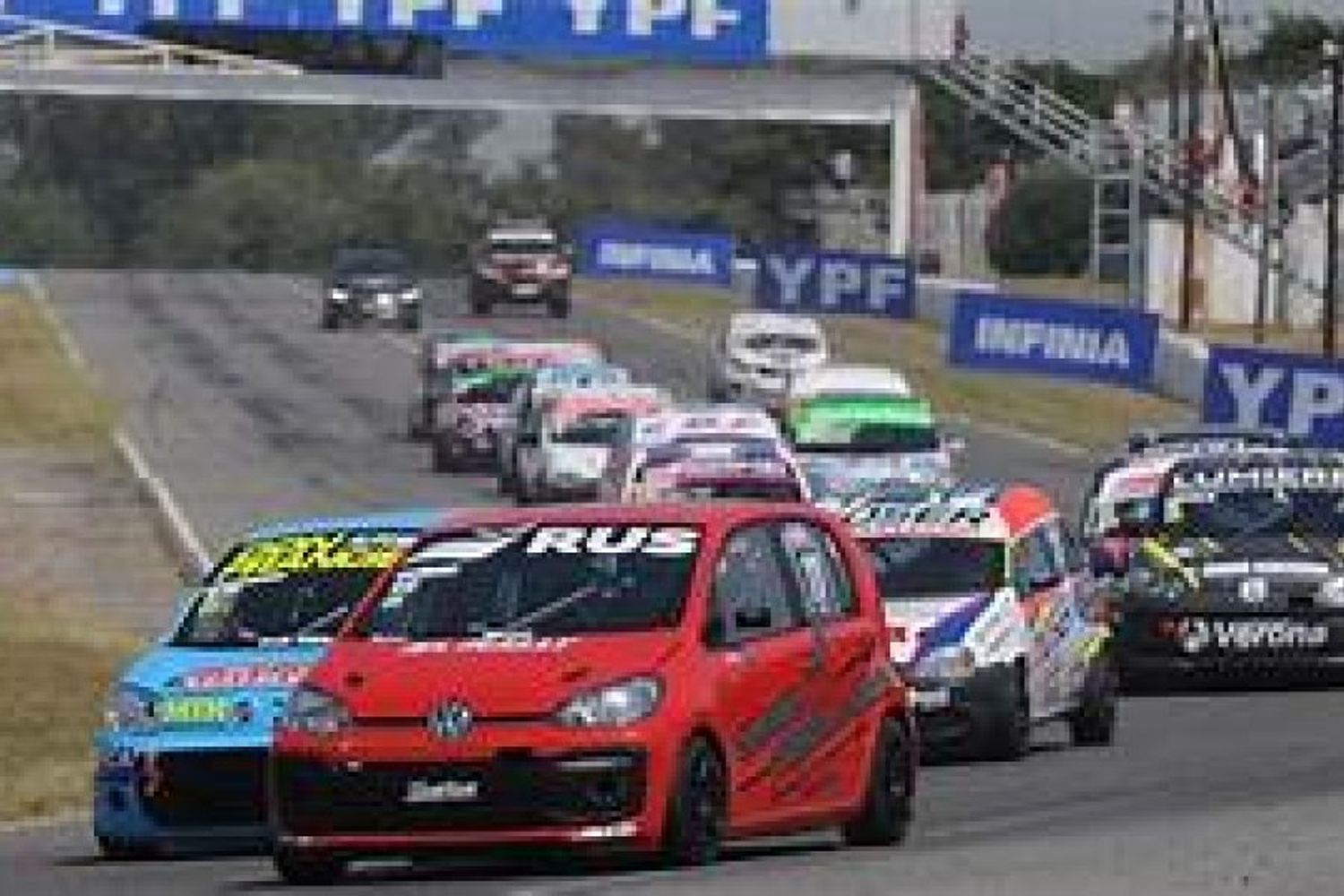 Costamagna y Saracco con el Turismo Pista