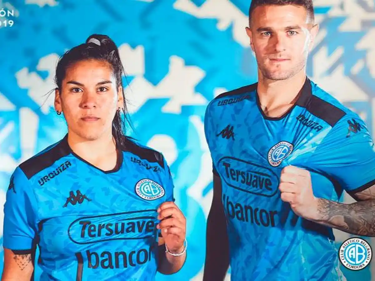 Belgrano presentó su nueva camiseta para la Primera Nacional