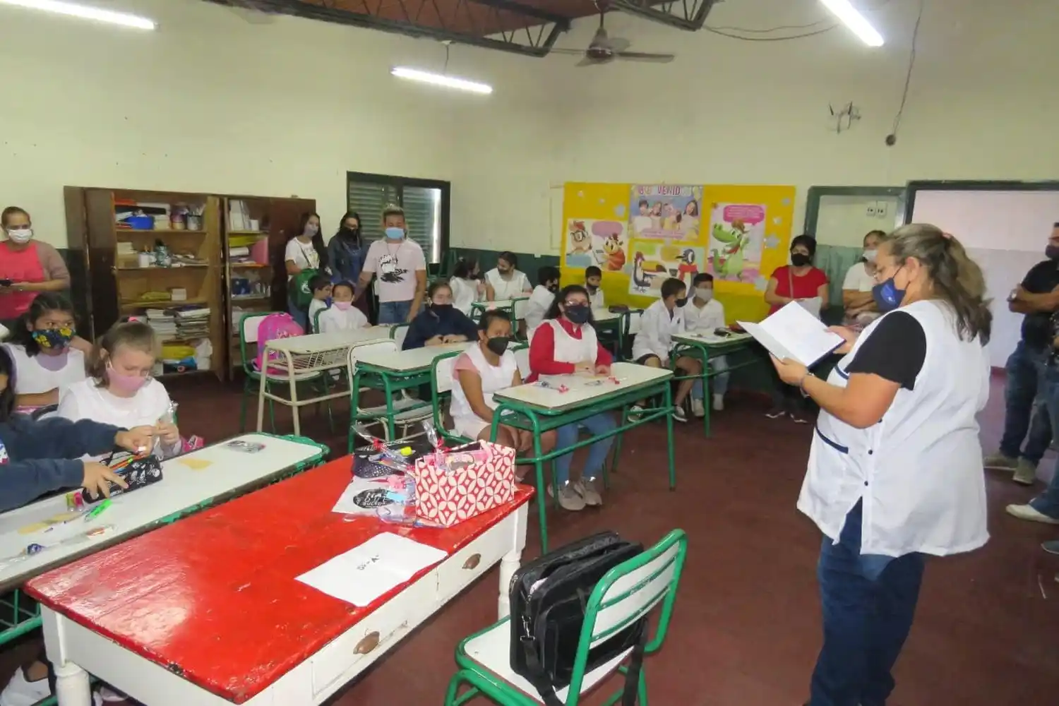 Las provincias podrán decidir si continúan con el uso del barbijo en las escuelas