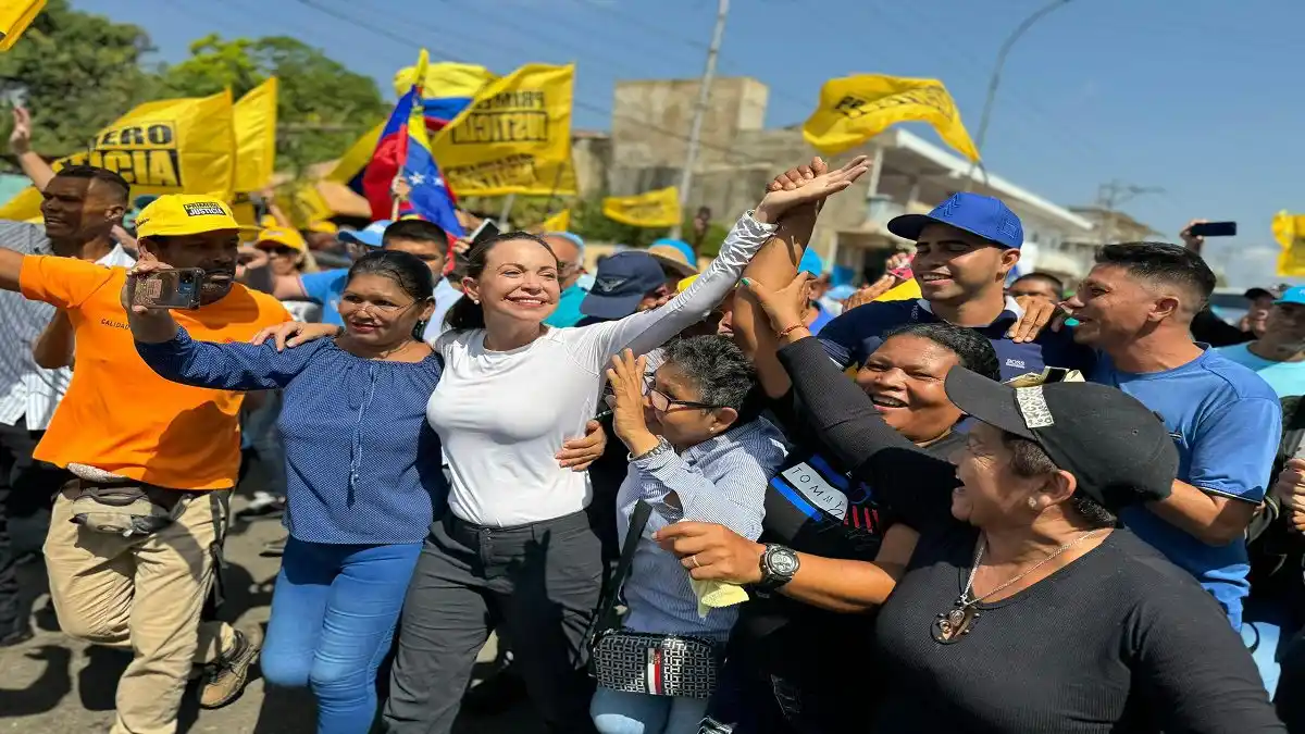 “LOS VOTOS YA LOS TENEMOS … este país ya los derrotó”: María Corina Machado en su gira por el Oriente del país