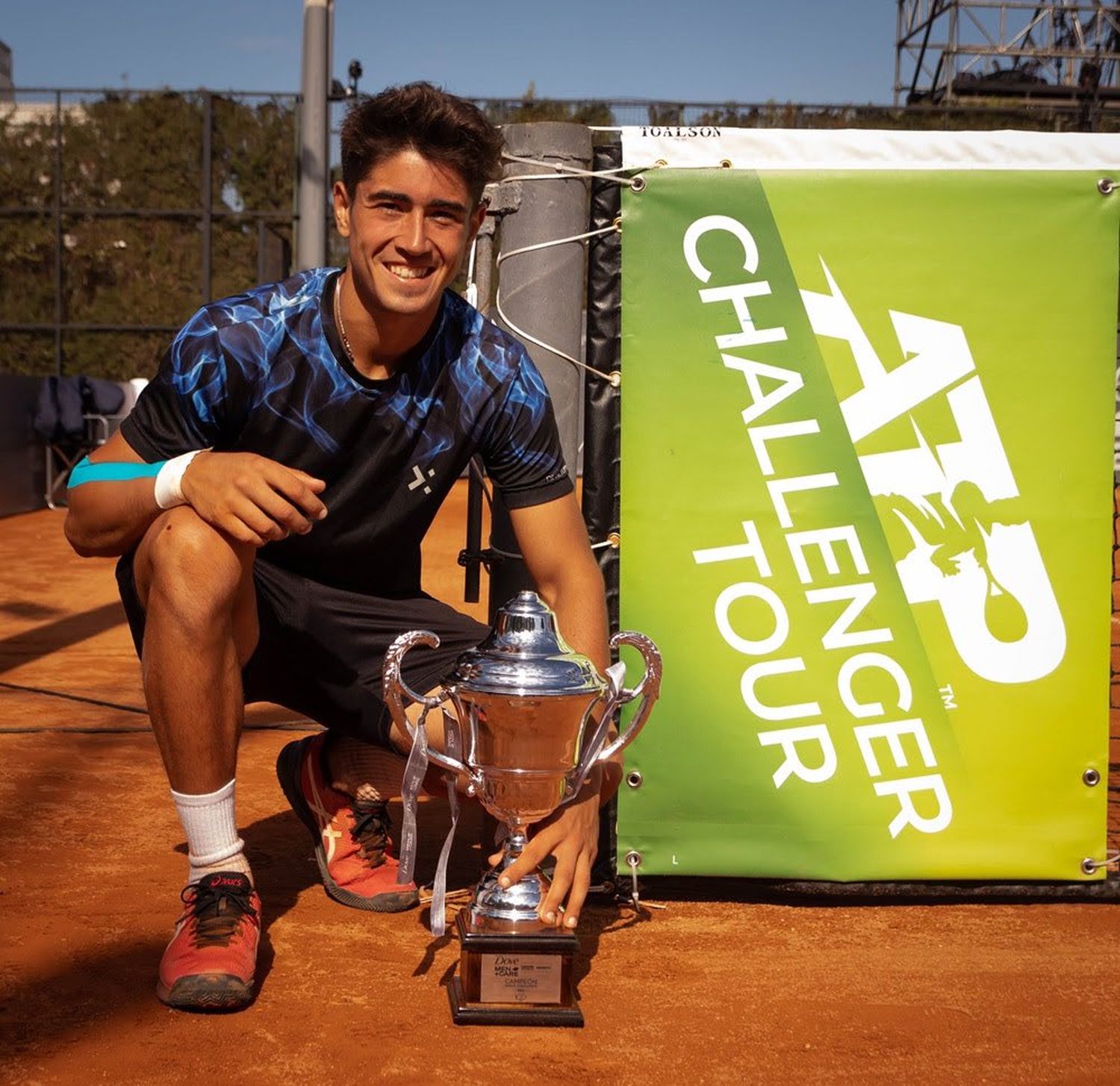 Comesaña ganó su primer título individual ATP