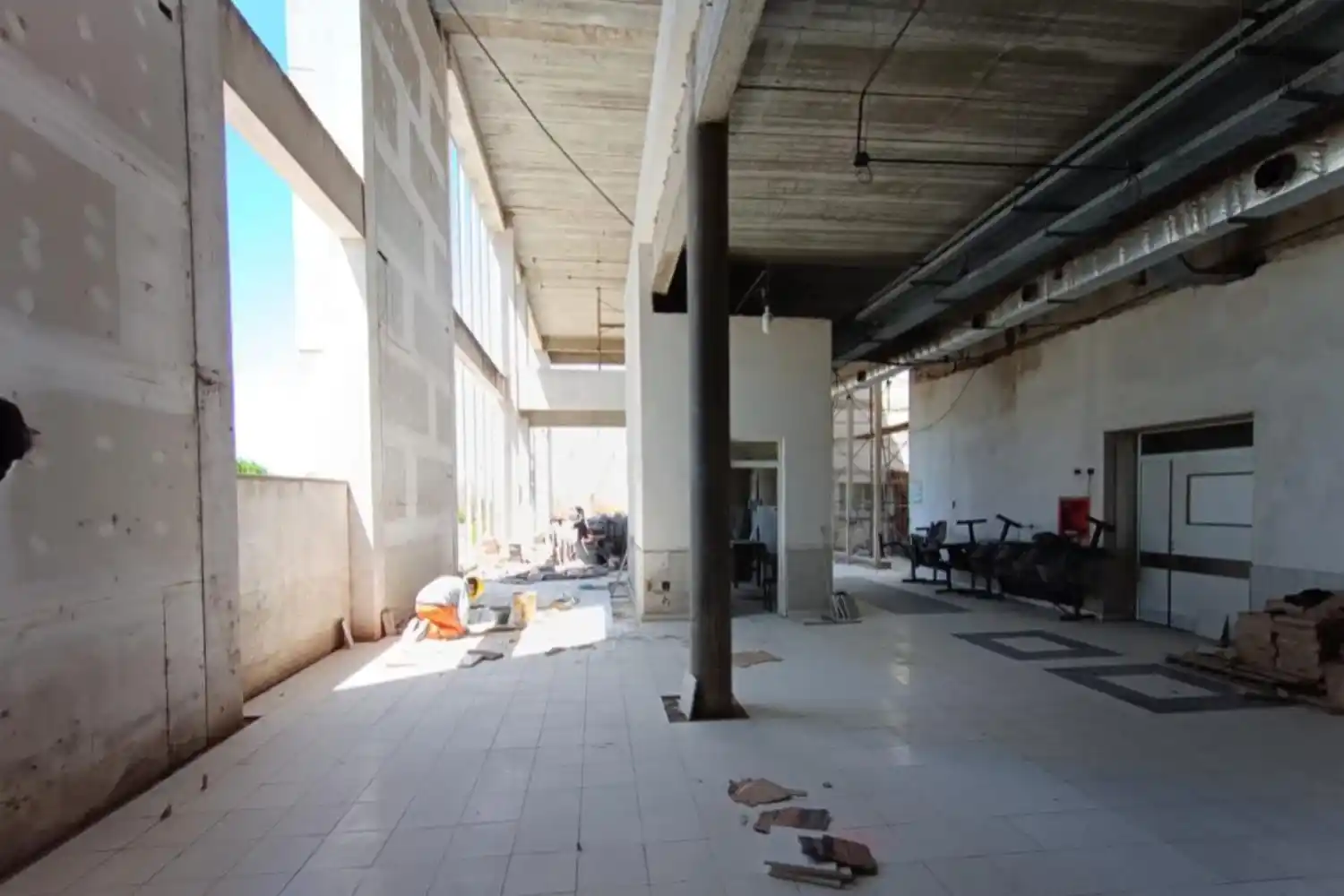 Comenzaron las obras de terminación en el nuevo edificio del Hospital Centenario