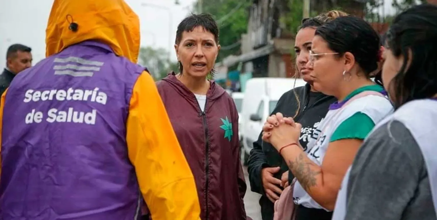 La intendente de Quilmes cruzó entredichos con un conductor de la TV.