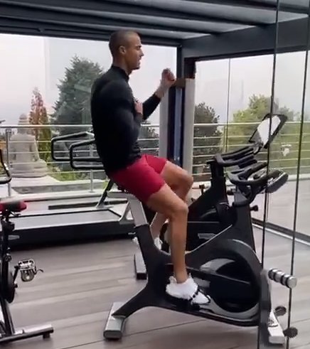 Así se enfrentaba Cristiano al COVID hasta del nuevo diagnóstico. Foto: Instagram