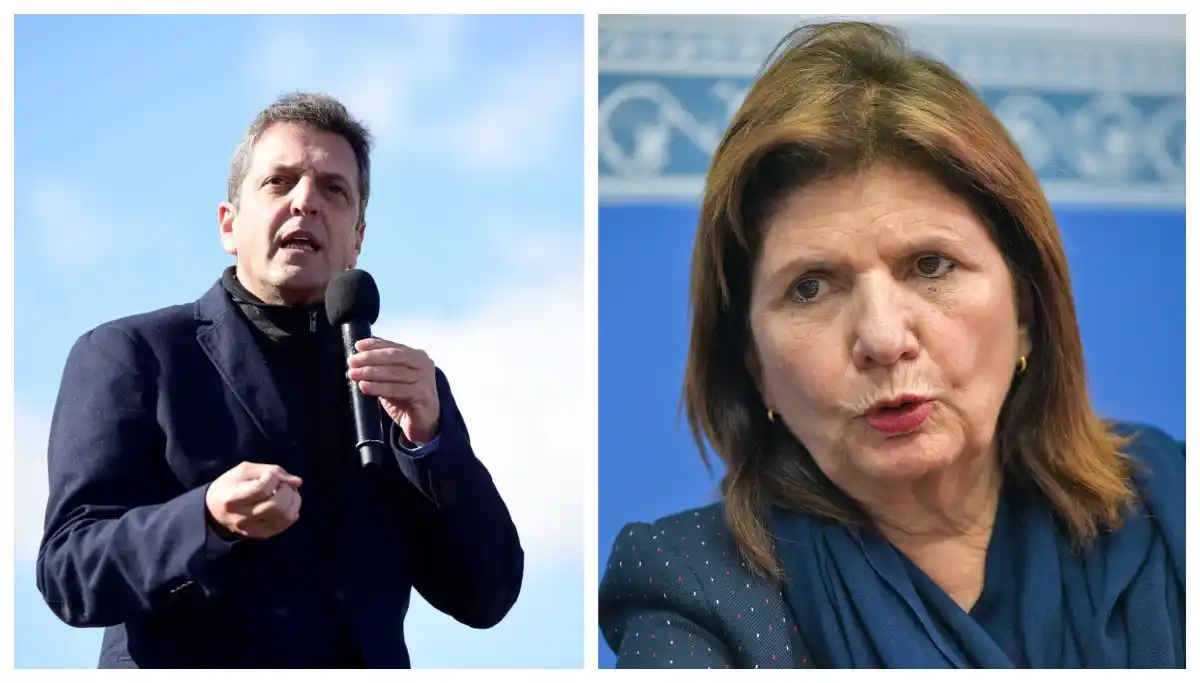 "El 19 no votes verseros", dijo Bullrich contra Massa.