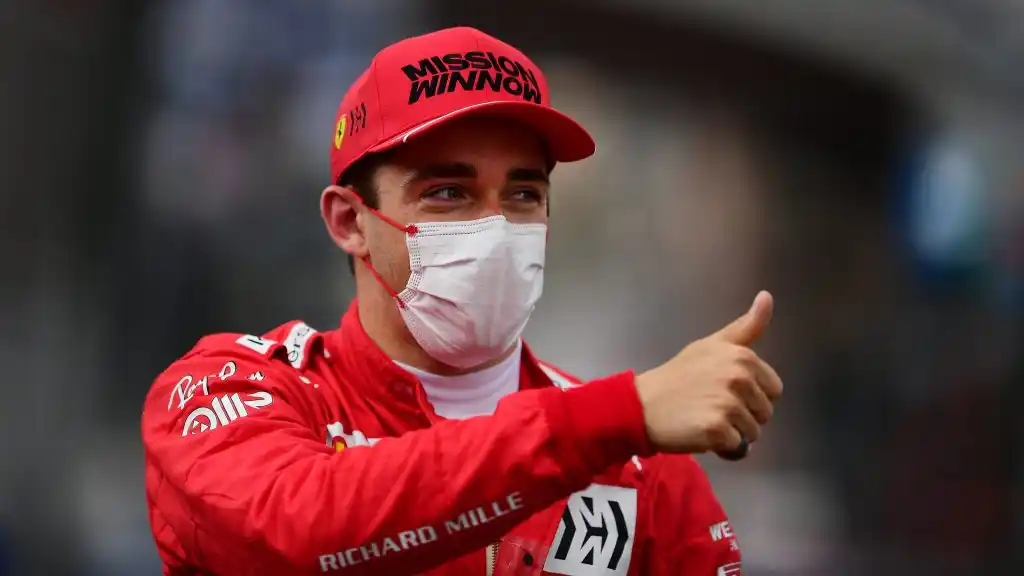 Leclerc consiguió la primera pole en su país