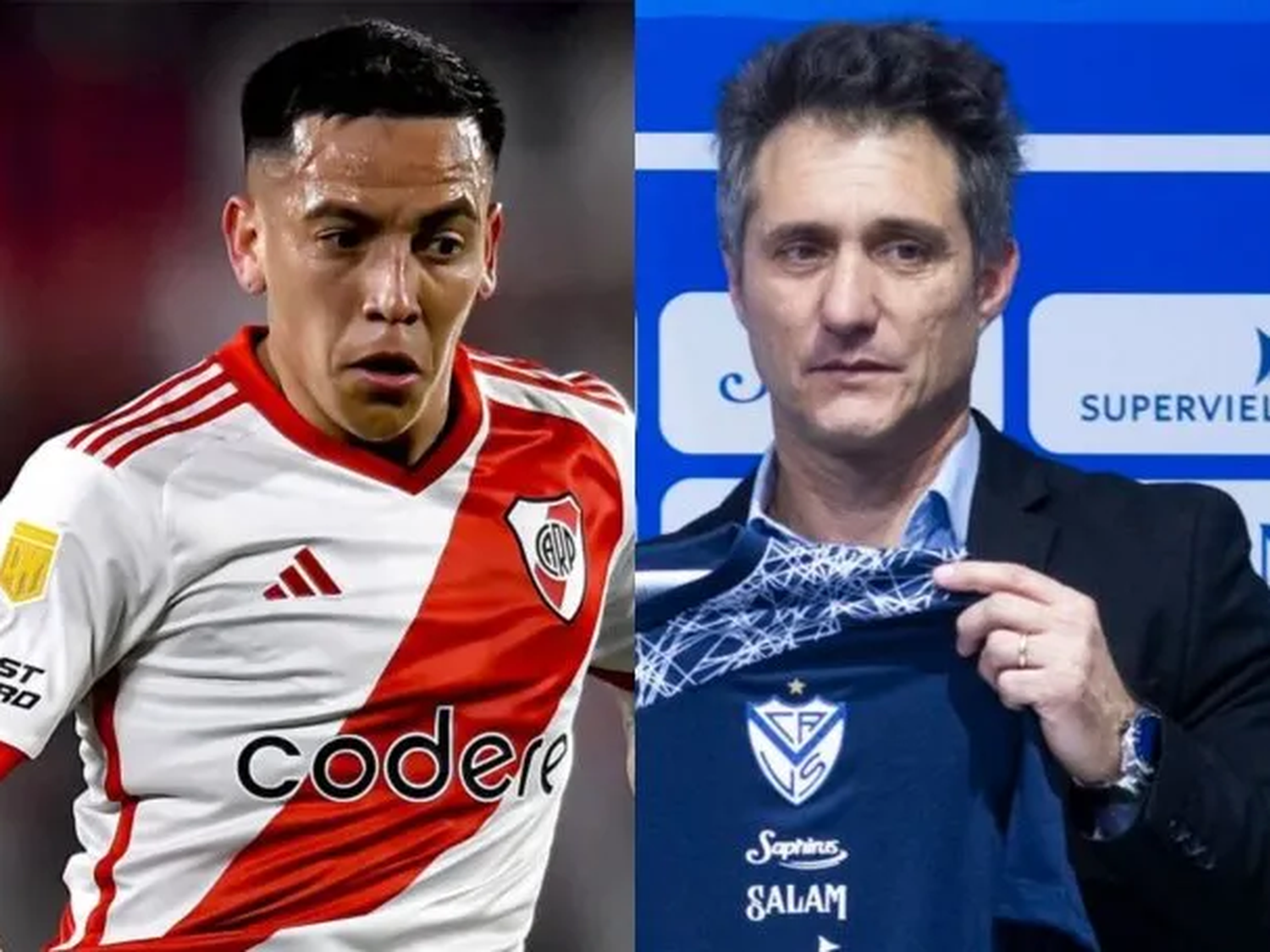 Esequiel Barco insultó a Barros Schelotto durante la presentación del DT en Vélez
