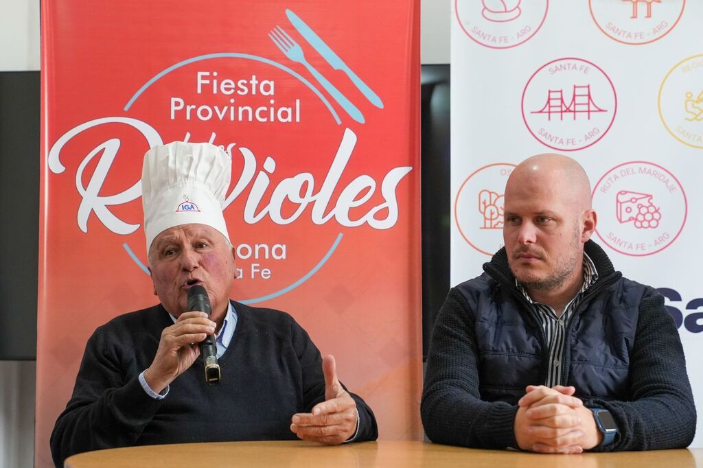 El histórico cocinero y creador de la celebración, Esteban “Titi” Coraglia habla en la presentación