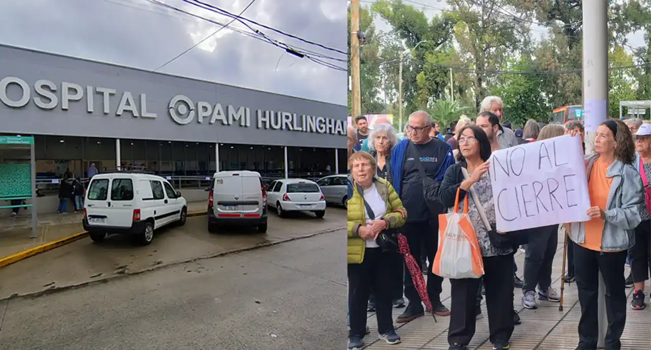 Hospital de PAMI en Hurlingham: trabajadores denuncian cierre, pero el organismo lo desmiente y garantiza la atención