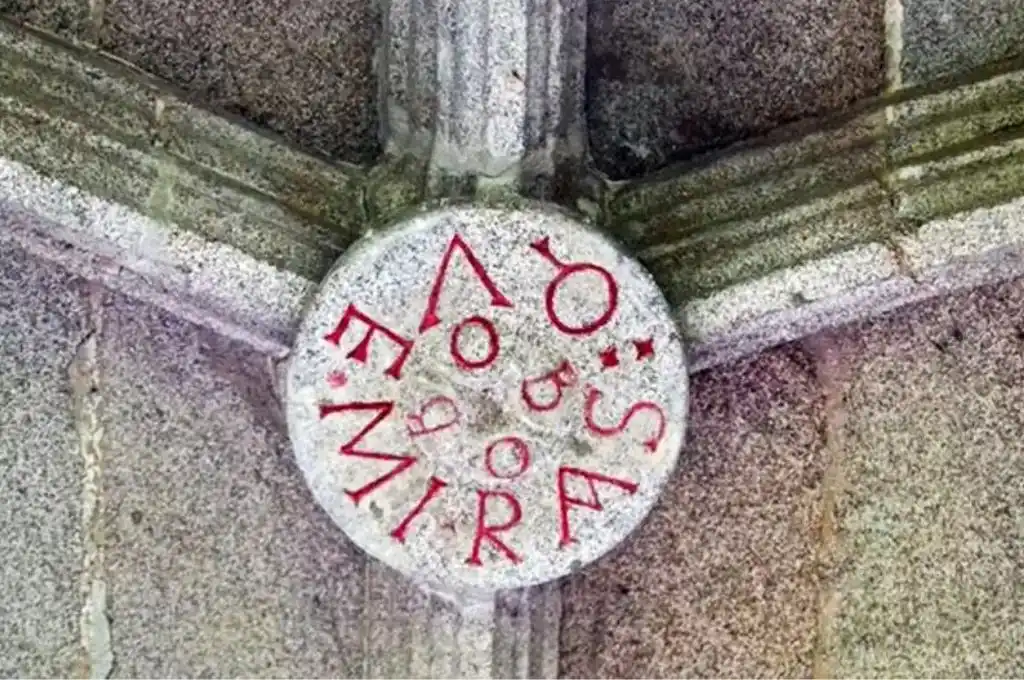“¿Qué mirás, bobo?”: la frase de Messi en un monasterio del siglo XVI