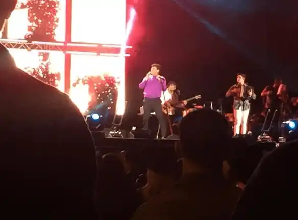 Silvestre Dangond puso al público caraqueño a vibrar y gozar. Foto Carmela Longo