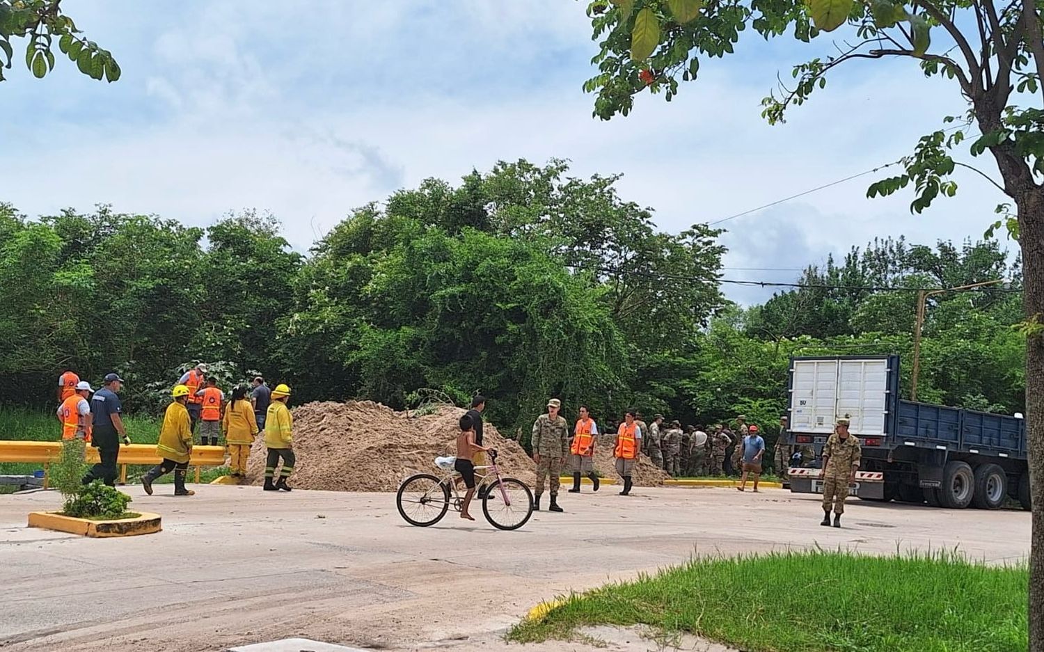 Sigue el despliegue del gobierno provincial en el norte