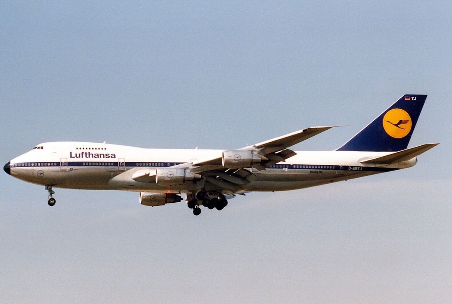 #TBT: Lufthansa flights between Germany and South America in 1987