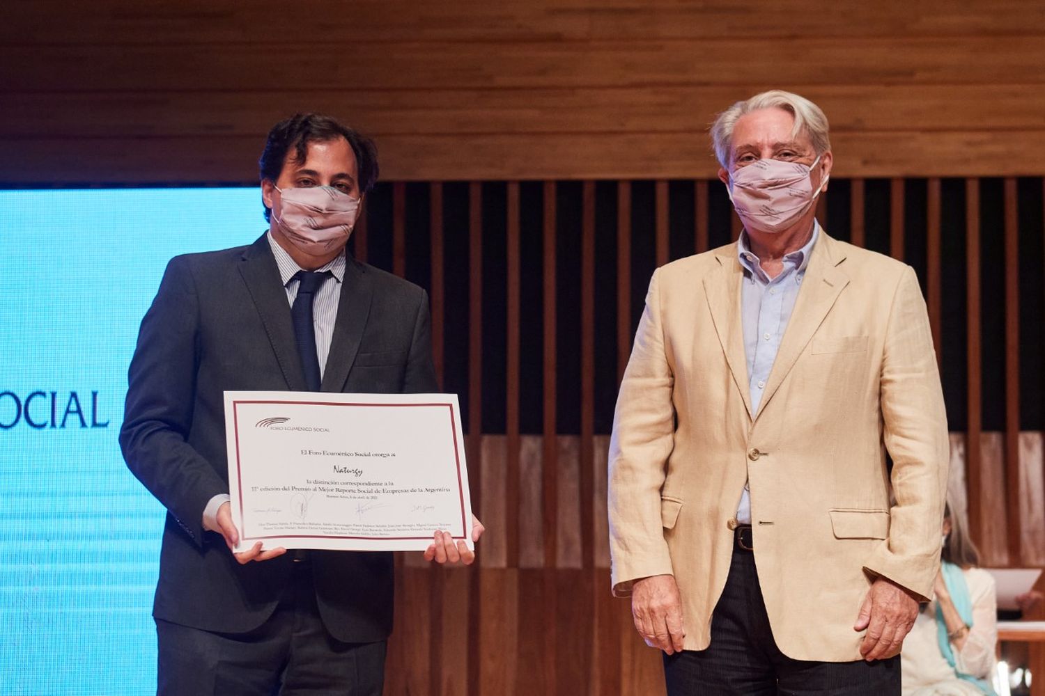 La empresa Naturgy fue distinguida por el Foro Ecuménico Social