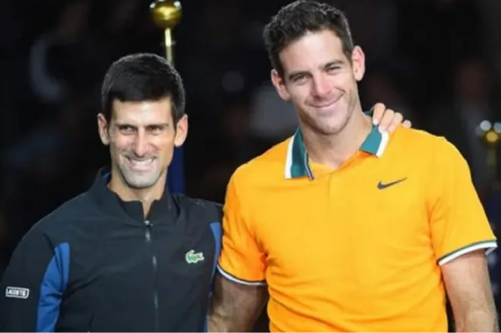 Novak Djokovic y Juan Martín del Potro