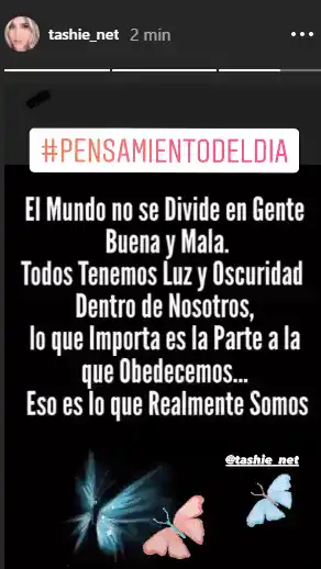 La esposa de Jesús "Chyno" Miranda alimenta las redes con mensajes positivos. Foto: Instagram