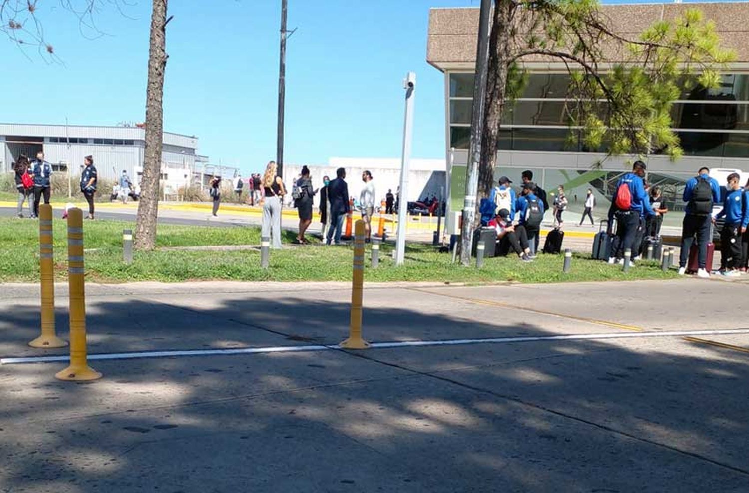 Tras una amenaza de bomba, el aeropuerto de Fisherton retomó la actividad