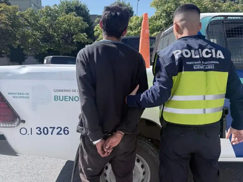 El hombre fue aprehendido