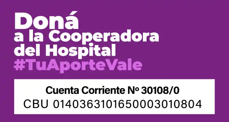 Las donaciones a la cooperadora del Hospital superaron la cifra de $ 1.200.000 y siguen las iniciativas solidarias