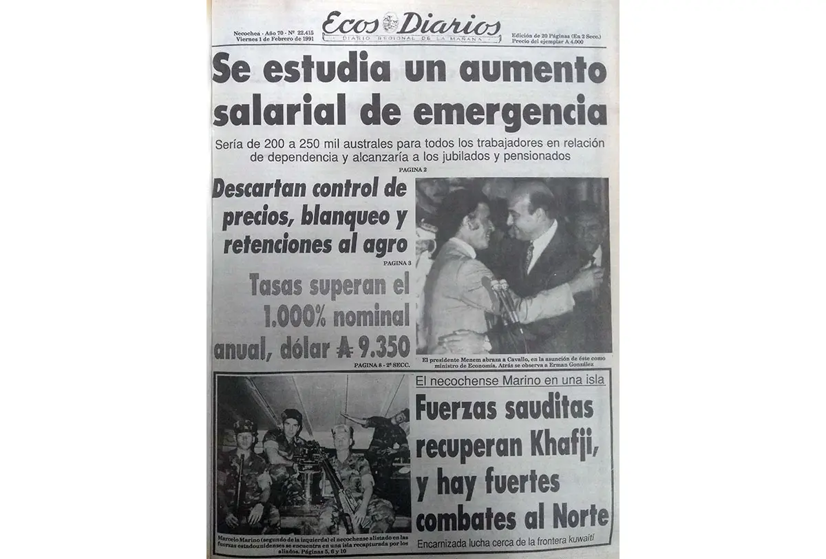 Viernes 1 de febrero de 1991