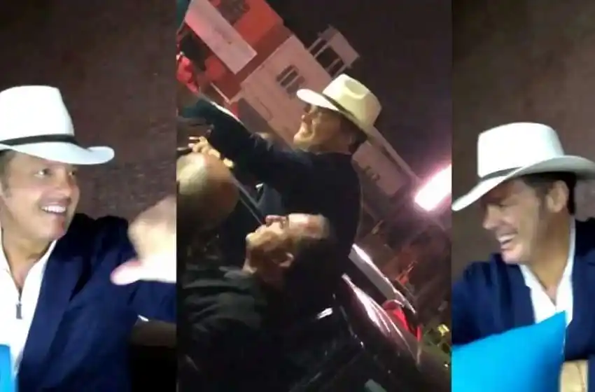 Las primeras imágenes de Luis Miguel en Argentina