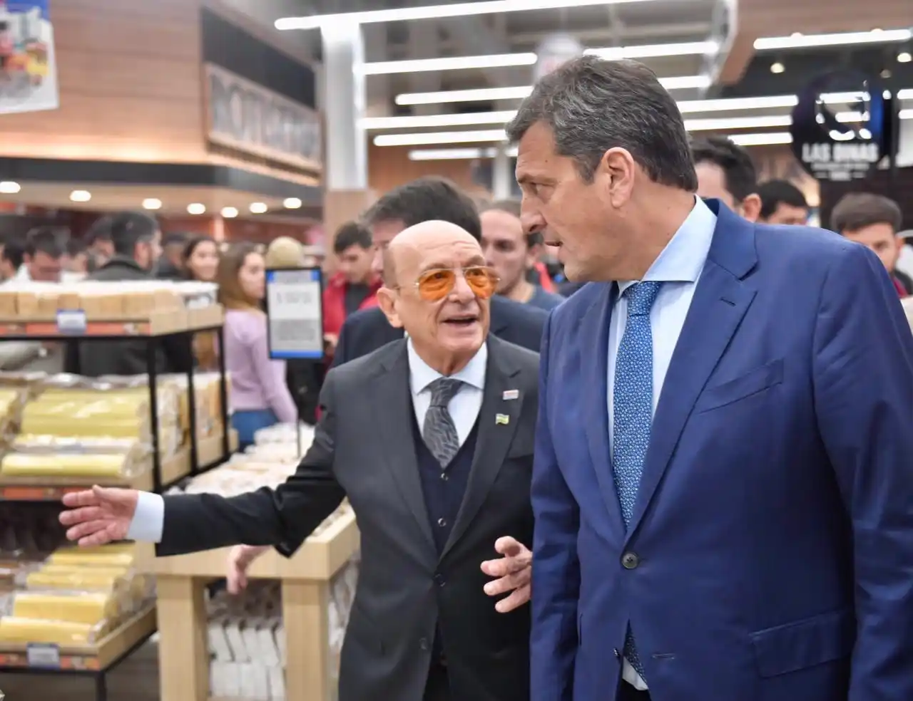 Massa en inauguración de Coto Tigre: "La Patria se construye con empresarios que tengan la vocación de crecer en el país"