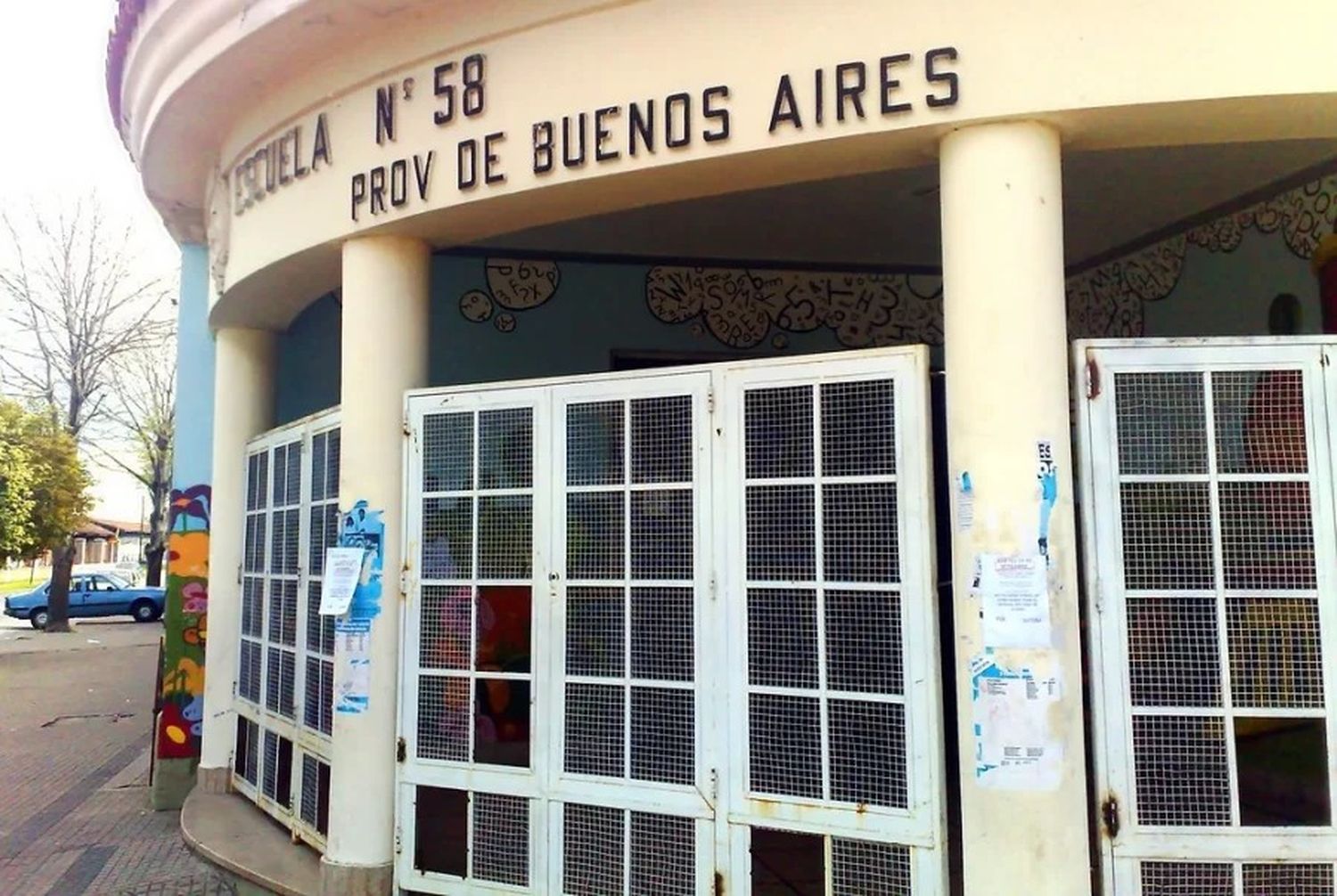 Escuela N°58 ubicada en 18 y 71.